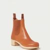 Loeffler Randall Anabelle Cognac Clog Boot