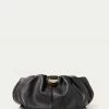 Loeffler Randall Handbags Analeigh Black Gathered Clutch