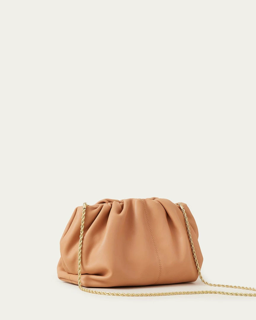 Loeffler Randall Analeigh Dune Gathered Clutch Best Sellers
