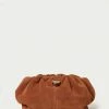 Loeffler Randall Analeigh Cacao Gathered Clutch New Arrivals