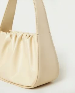 Loeffler Randall Aris Almond Gathered Shoulder Bag