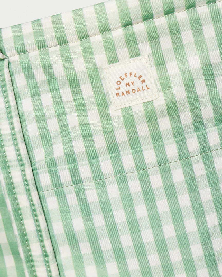 Loeffler Randall Avery Sage Gingham Weekender New Arrivals