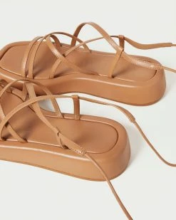 Loeffler Randall Beau Sand Wrap Platform Sandal