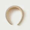 Loeffler Randall Bellamy Gold Diamanté Headband New Arrivals