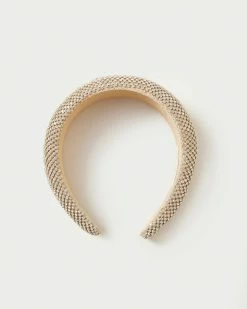 Loeffler Randall Bellamy Gold Diamanté Headband New Arrivals