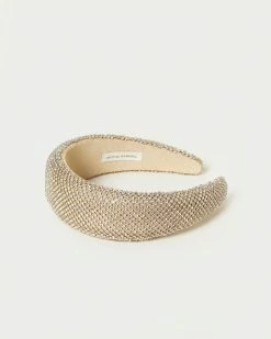 Loeffler Randall Bellamy Gold Diamanté Headband New Arrivals