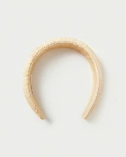 Loeffler Randall Bellamy Natural Puffy Headband New Arrivals
