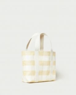 Loeffler Randall New Arrivals Bennett Hay Gingham Medium Tote