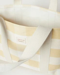Loeffler Randall New Arrivals Bennett Hay Gingham Medium Tote