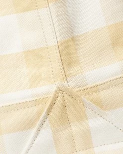 Loeffler Randall Bodie Hay Gingham Oversized Tote