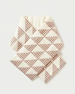Loeffler Randall Caine Gingham Puffy Scarf Sale