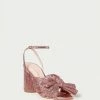 Loeffler Randall Camellia Rose Pleated Bow Heel