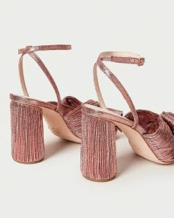 Loeffler Randall Camellia Rose Pleated Bow Heel