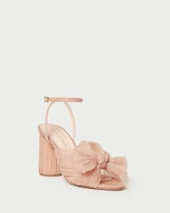 Loeffler Randall Camellia Beauty Pleated Bow Heel