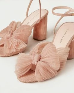 Loeffler Randall Camellia Beauty Pleated Bow Heel