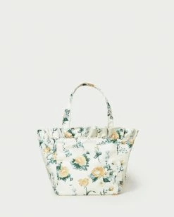 Loeffler Randall New Arrivals Claire Nova Floral Ruffle Tote