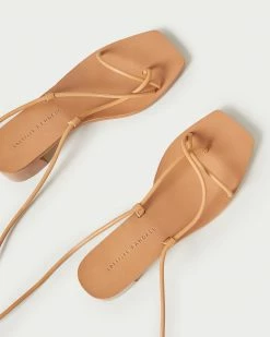 Loeffler Randall Coby Honey Ankle Wrap Heel New Arrivals