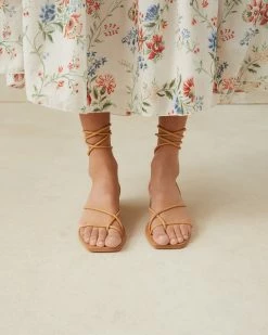 Loeffler Randall Coby Honey Ankle Wrap Heel New Arrivals