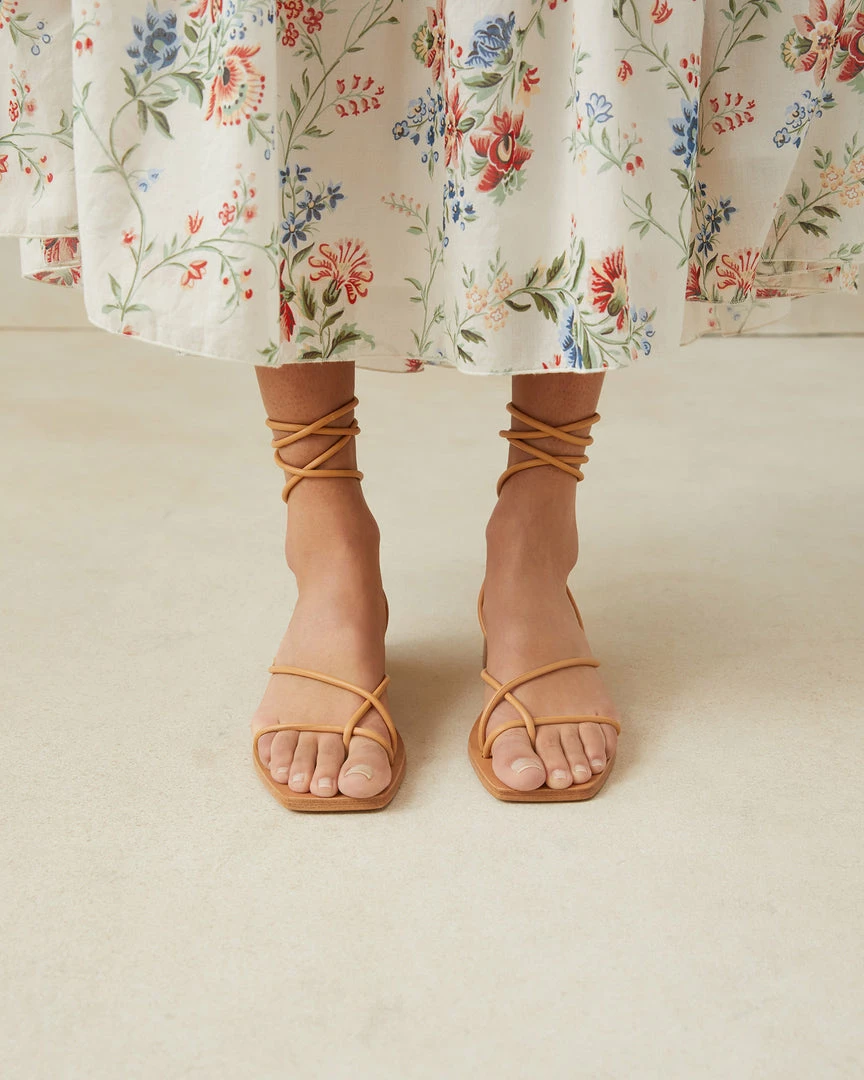 Loeffler Randall Coby Honey Ankle Wrap Heel New Arrivals