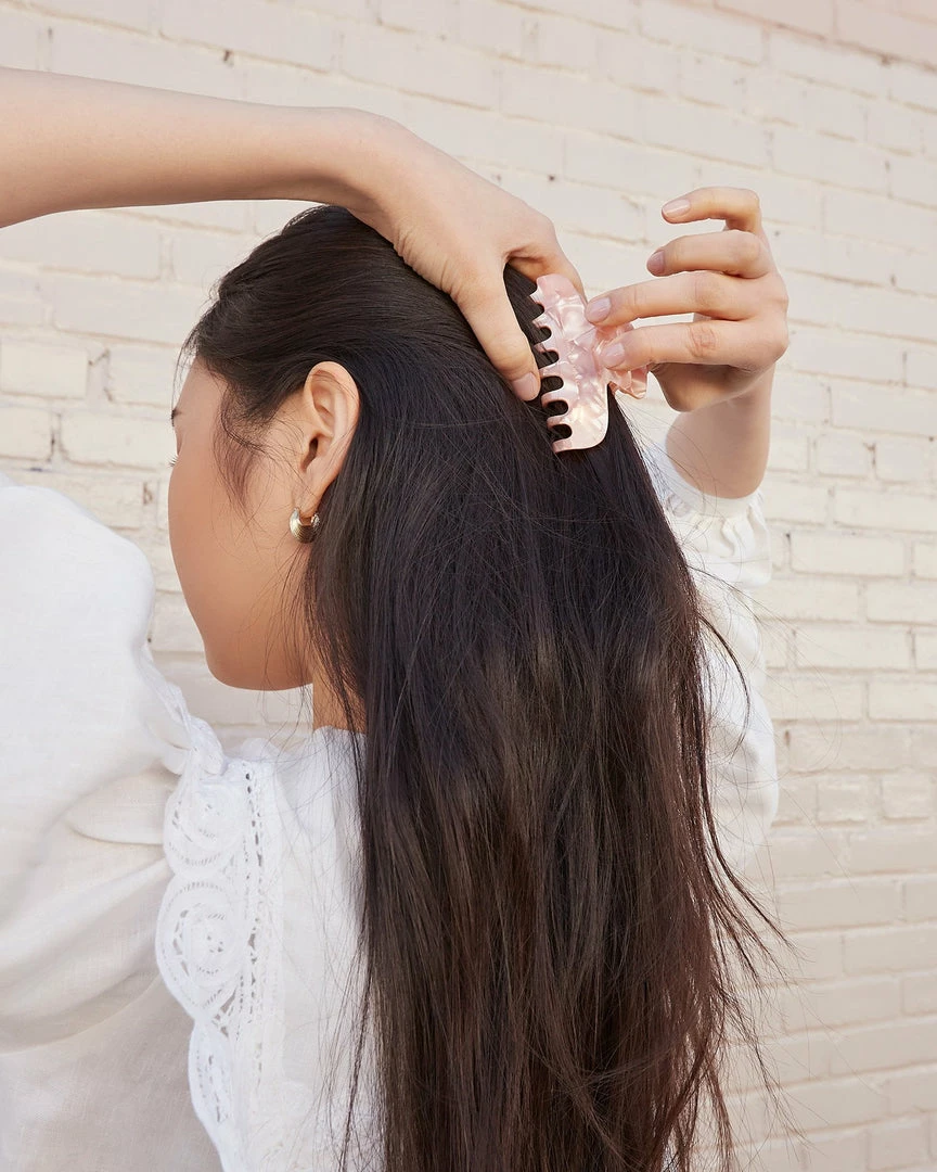 Loeffler Randall New Arrivals Colby Pink Hair Claw Set