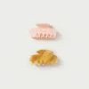 Loeffler Randall Colby Tan/Pink Claw Set
