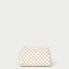 Loeffler Randall Colton Camel Gingham Cosmetic Pouch