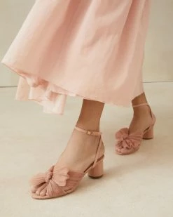 Loeffler Randall Pleats Dahlia Beauty Pleated Bow Heel