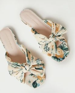 Loeffler Randall Daphne Nova Floral Bow Slide