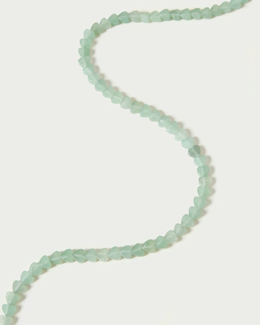 Loeffler Randall Darby Jade Heart Stone Necklace New Arrivals