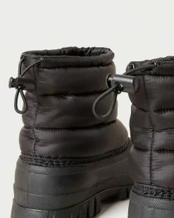 Loeffler Randall Duval Black Puffer Duck Boot New Arrivals