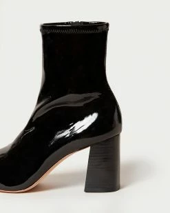Loeffler Randall Elise Black Patent Stretch Bootie New Arrivals