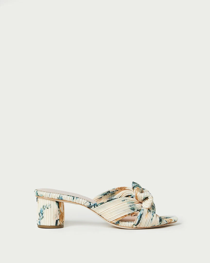 Loeffler Randall Emilia Nova Floral Bow Heel Pleats