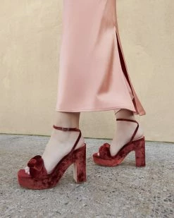 Loeffler Randall New Arrivals Fae Spice Platform Heel