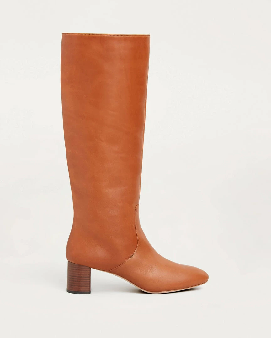 Loeffler Randall Footwear Gia Cognac Tall Boot