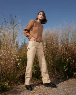 Loeffler Randall Knits For Good Nutmeg Cardigan