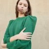 Loeffler Randall Knits For Good Green Sweater Sale