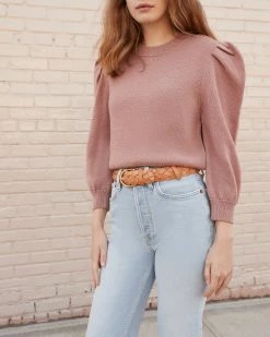Loeffler Randall Knits For Good Blush Sweater Sale