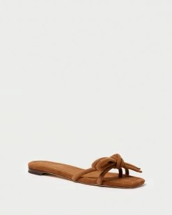 Loeffler Randall New Arrivals Hadley Cacao Bow Sandal