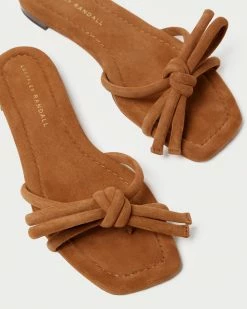 Loeffler Randall New Arrivals Hadley Cacao Bow Sandal