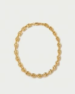 Loeffler Randall Henrietta Gold Mariner Chain Necklace