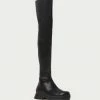 Loeffler Randall New Arrivals Irma Black Over-the-Knee Boot