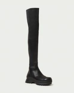 Loeffler Randall New Arrivals Irma Black Over-the-Knee Boot