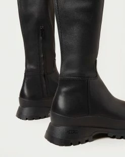 Loeffler Randall New Arrivals Irma Black Over-the-Knee Boot
