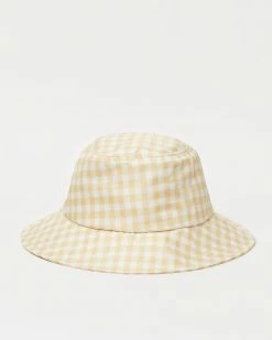 Loeffler Randall Ivy Hay Gingham Bucket Hat New Arrivals