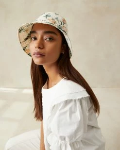 Loeffler Randall Ivy Nova Floral Bucket Hat New Arrivals