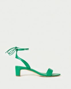 Loeffler Randall Jackie Emerald Mid Heel Sandal