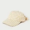 Loeffler Randall New Arrivals Jax Hay Gingham Baseball Cap