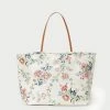 Loeffler Randall Jojo Cream Vine Floral Tote New Arrivals