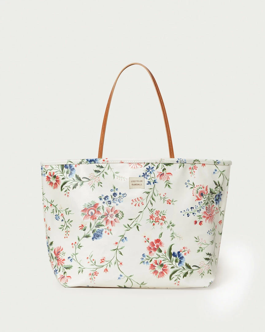 Loeffler Randall Jojo Cream Vine Floral Tote New Arrivals