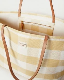 Loeffler Randall Jojo Hay Gingham Tote